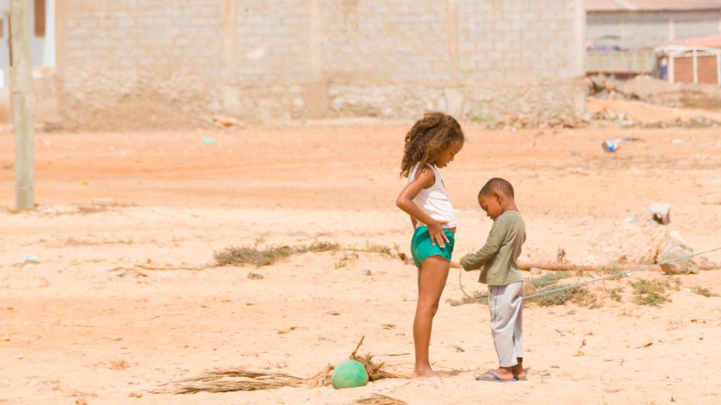 der Spielplatz in Stanta Maria (Sal)
