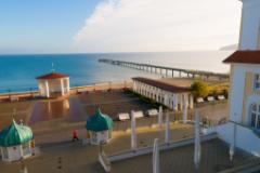 die Seebrücke in Binz auf Rügen  (c) Oskar Narten